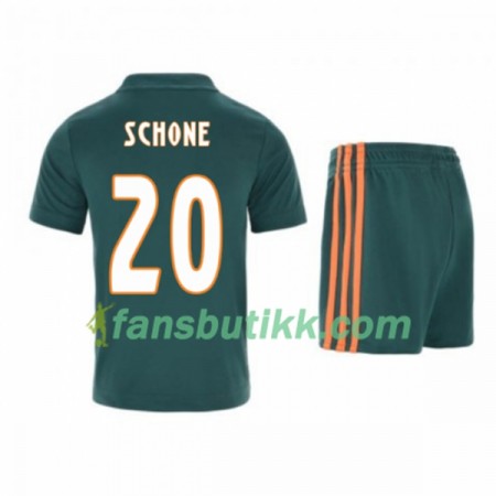 Fotballdrakt AFC Ajax Lasse Schöne 20 Barn Bortetrøye 2019-2020 Kortermet